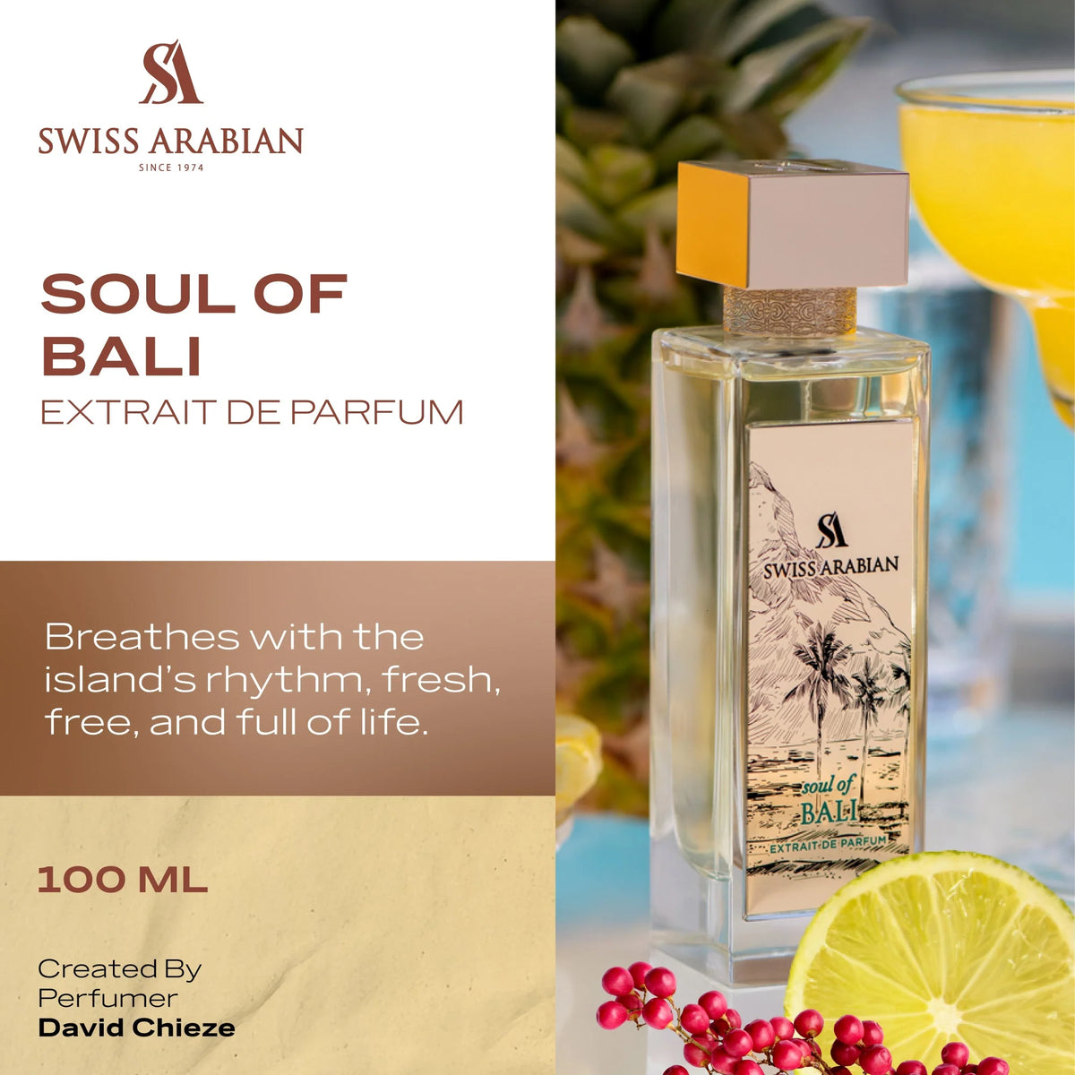 Swiss Arabian Soul of Bali Extrait de Parfum