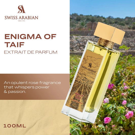 Swiss Arabian Enigma of Taif Extrait de Parfum