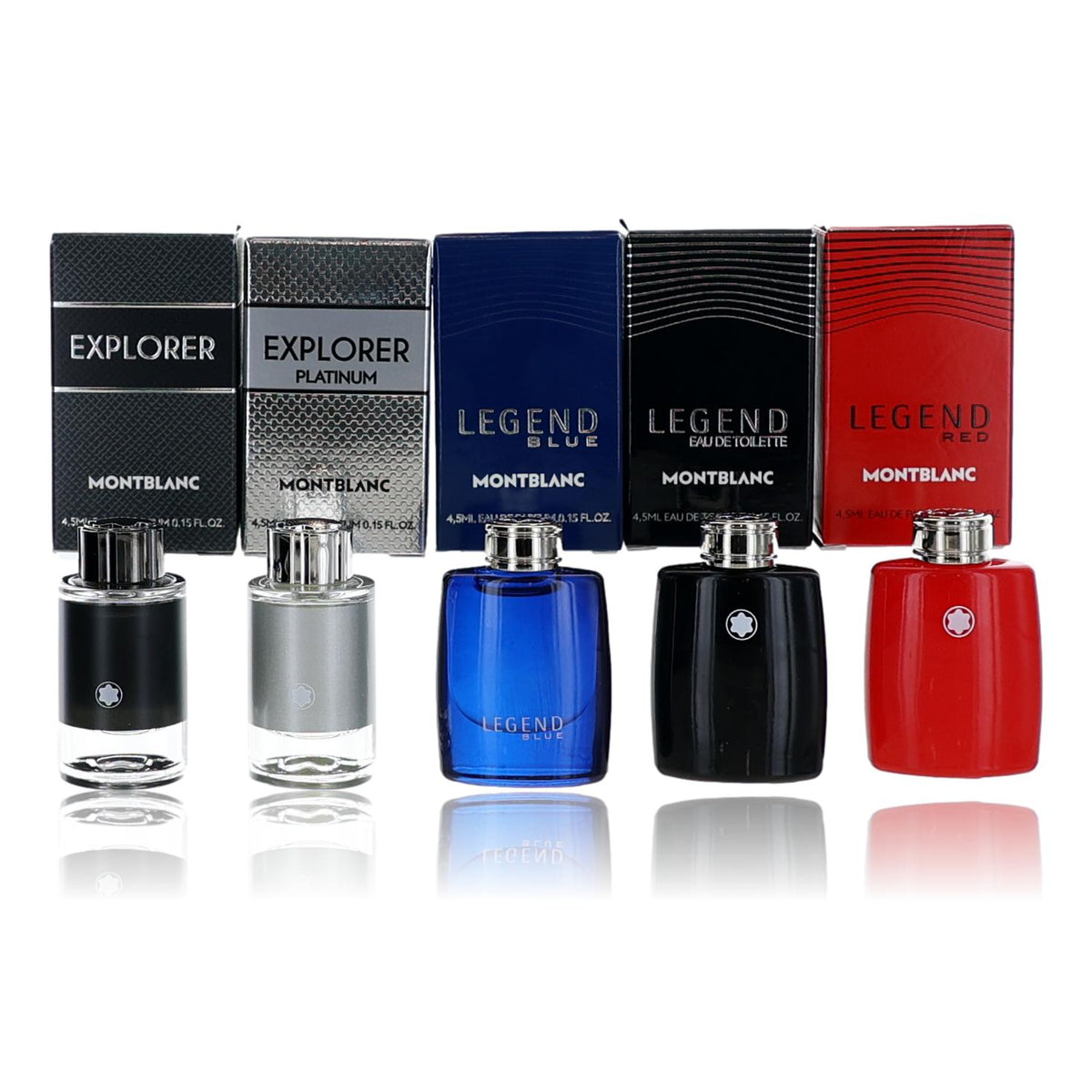 Mont Blanc by Mont Blanc, 5 Piece Miniatures Collection for Men