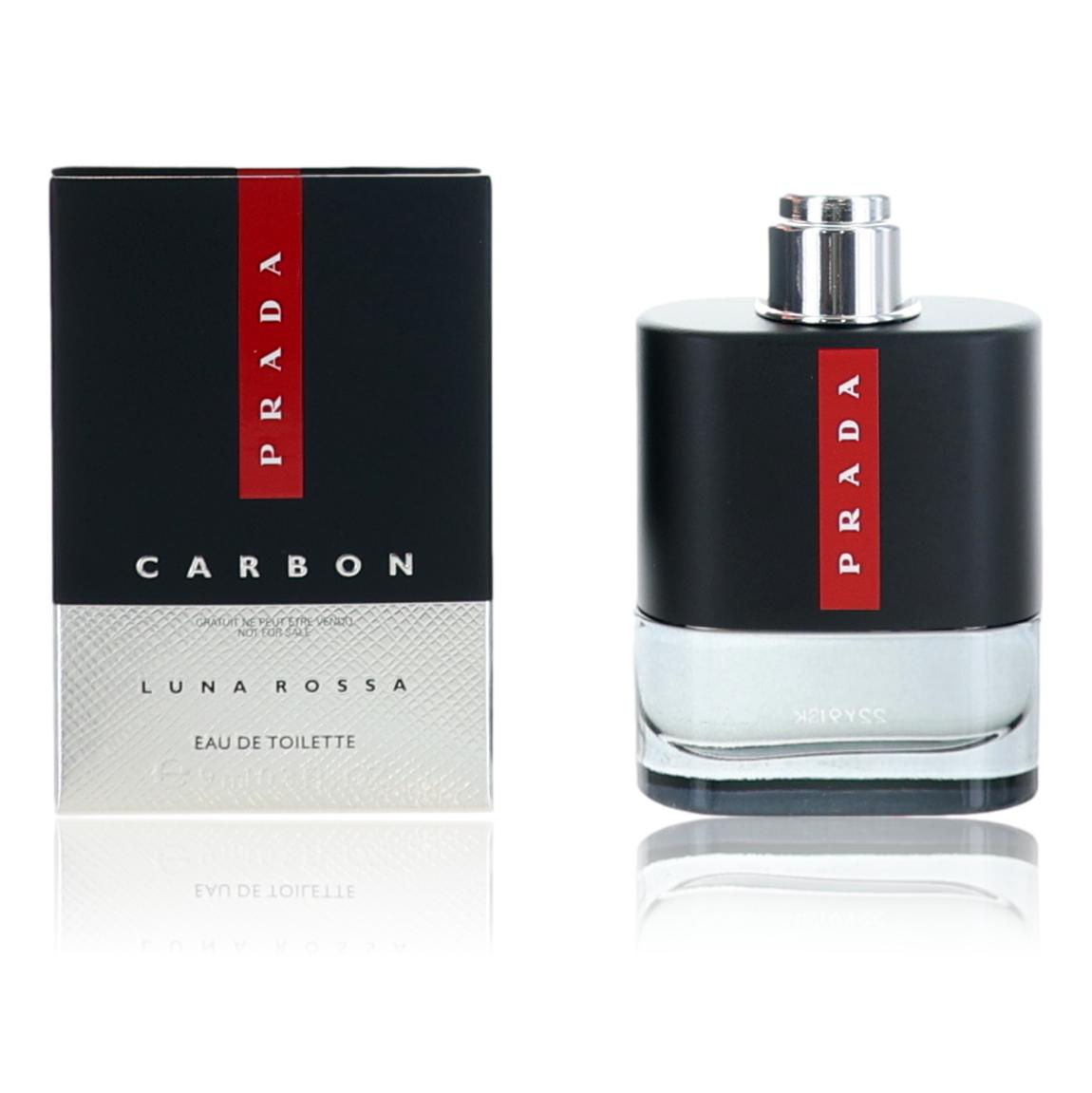 Prada Luna Rossa Carbon by Prada, 0.3 oz EDT Spray for Men