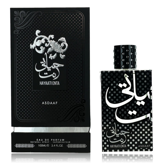 Asdaaf Hayaati Enta by Lattafa, 3.4 oz EDP Spray for Unisex