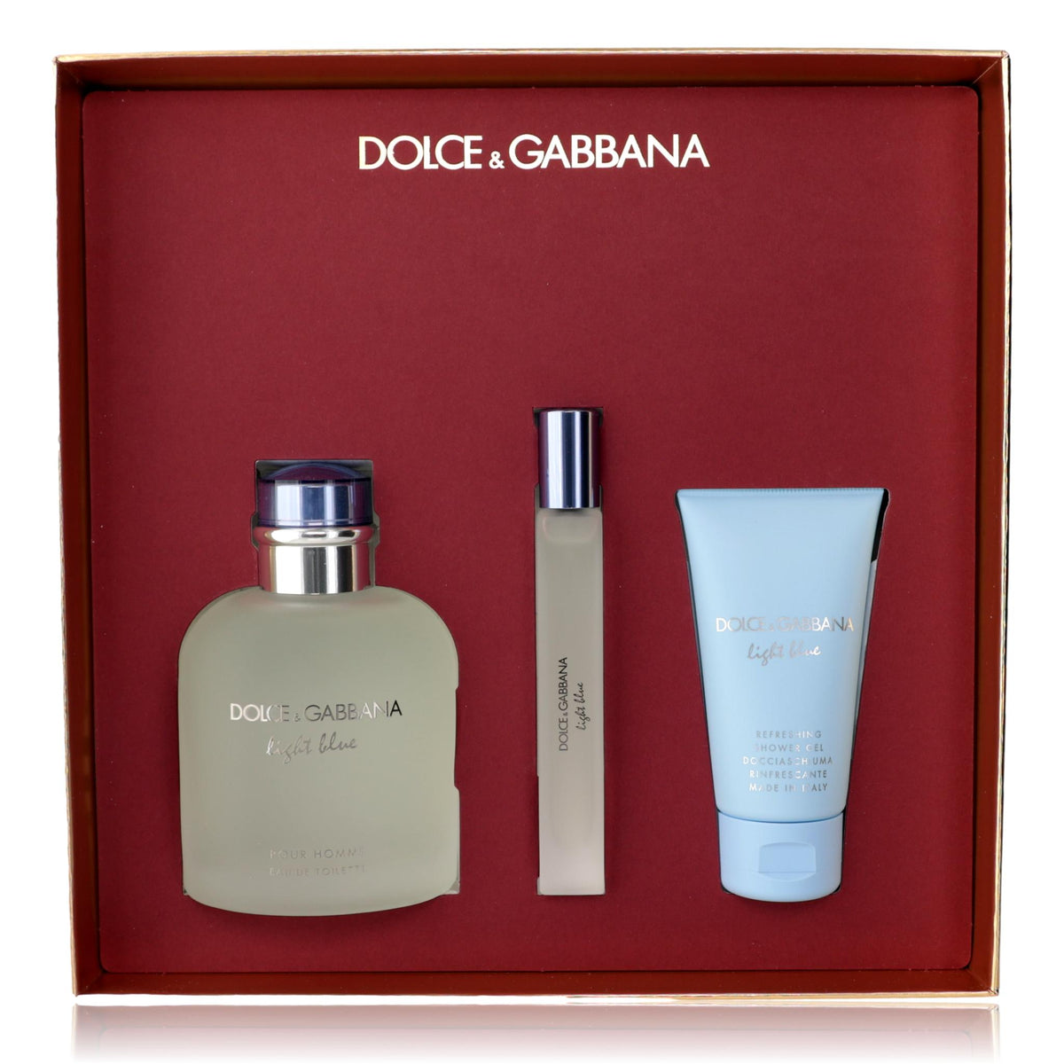 Light Blue by Dolce & Gabbana, 3 Piece Set for Men
