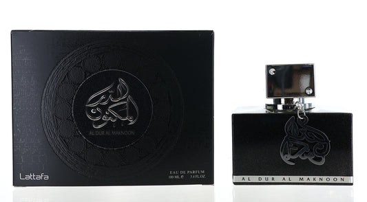Al Dur Al Maknoon Silver by Lattafa, 3.4 oz EDP Spray for