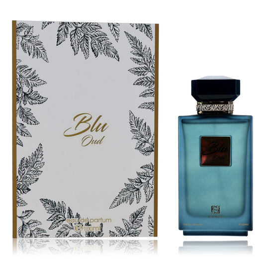 Blu Oud by Lattafa, 3.4 oz EDP Spray for Unisex